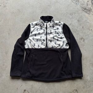 The North Face Cream and Black Patterned Jacket
